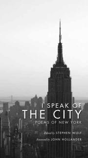 I speak of the city