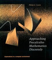 Approaching Precalculus Mathematics Discretely