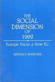 The social dimension of 1992