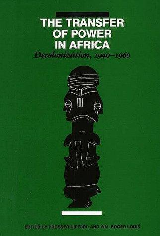 The Transfer of power in Africa