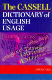 The Cassell Dictionary of English Usage (Dictionary)