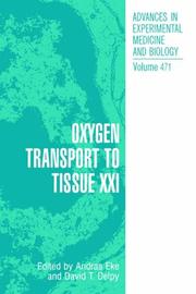 Oxygen transport to tissue XXI