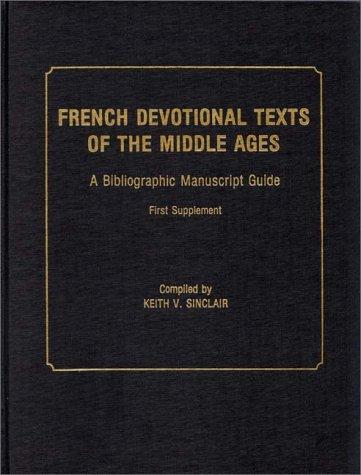 French devotional texts of the Middle Ages
