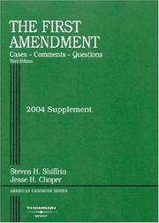 The First Amendment