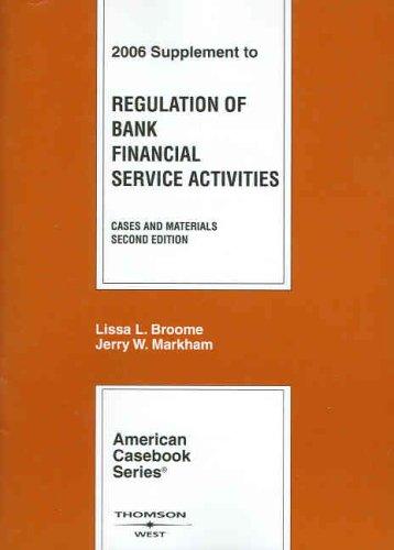 Regulation of Bank Financial Services