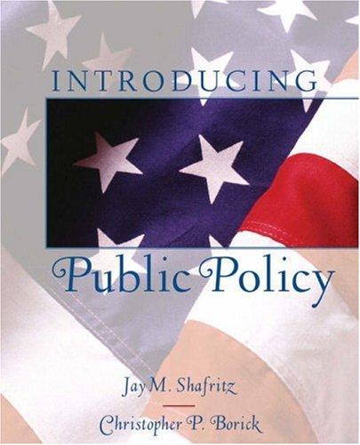 Introducing public policy