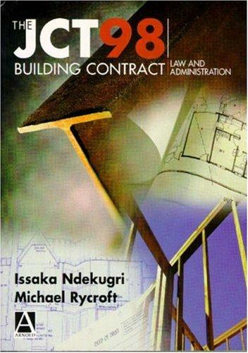 JCT98 Building Contract