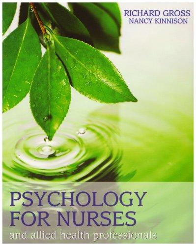 Psychology for nurses and allied health professionals