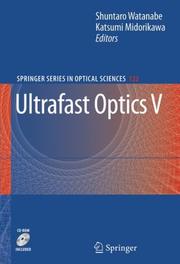 Ultrafast optics V