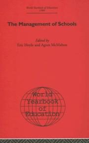 World Yearbook of Education 1986