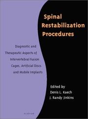 Spinal restabilization procedures