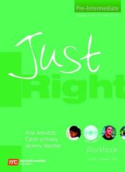Just Right Pre - Intermediate Workbook with Answer Key and Audio CD
