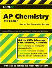 CliffsAP Chemistry (Cliffsap)