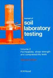 Manual of soil laboratory testing
