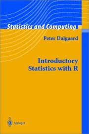 Introductory Statistics with R