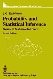 Probability and statistical inference