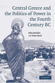 Central Greece and the politics of power in the fourth century B.C