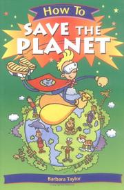 How To Save the Planet (How To¿)