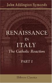 Renaissance in Italy, vol. 6