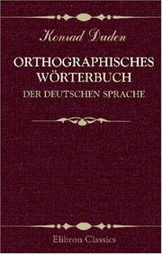 Orthographisches Wörtrbuch der deutschen Sprache