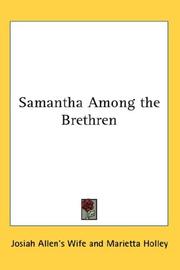 Samantha Among the Brethren