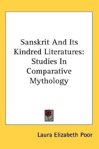 Sanskrit and its kindred literatures