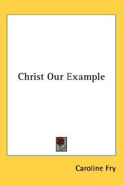Christ Our Example
