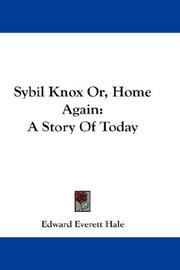 Sybil Knox Or, Home Again