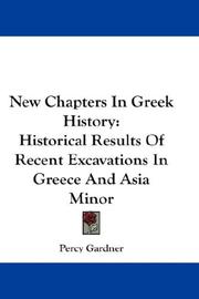 New Chapters In Greek History
