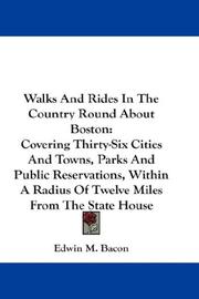 Walks And Rides In The Country Round About Boston