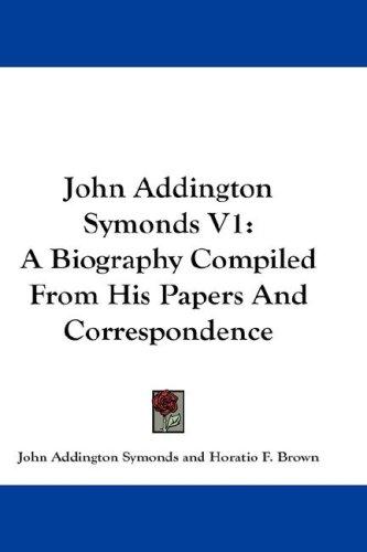 John Addington Symonds V1