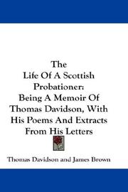 The Life Of A Scottish Probationer