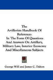The Artillerists Handbook Of Reference