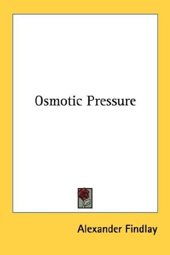 Osmotic pressure