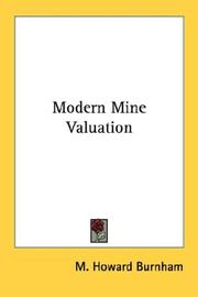Modern mine valuation