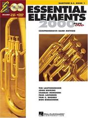 Essential Elements 2000, Book 1 Plus DVD