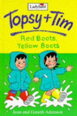 Red boots, yellow boots