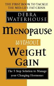 Menopause without weight gain