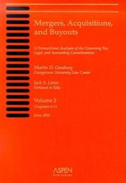 Mergers Acquisitions and Buyouts