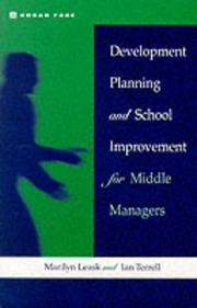 Development Planning and School Improvement for Middle Managers