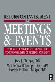Return on investment in meetings and events