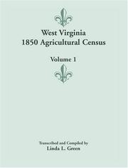 West Virginia 1850 Agricultural Census, Volume 1