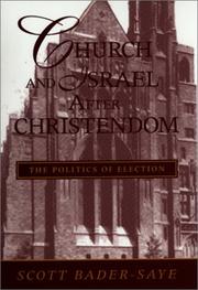 Church and Israel After Christendom