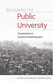Reclaiming the public university