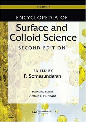 Encyclopedia Og Surface And Colloid Science