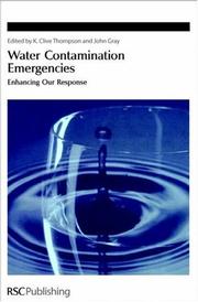 Water contamination emergencies