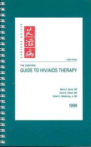 The Sanford Guide to Hiv/Aids Therapy (Large Ed) 1999