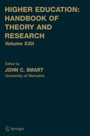 Higher Education: Handbook of Theory and Research / Volume XXII