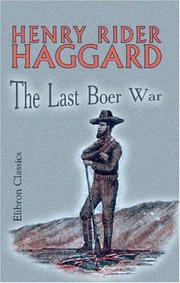 The last Boer war