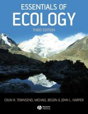 Essentials of ecology